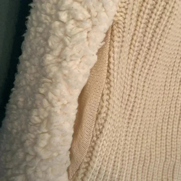 Soft Surroundings NWT heavenly soft St Moritz vest - ivory - small - pockets - Picture 8 of 9